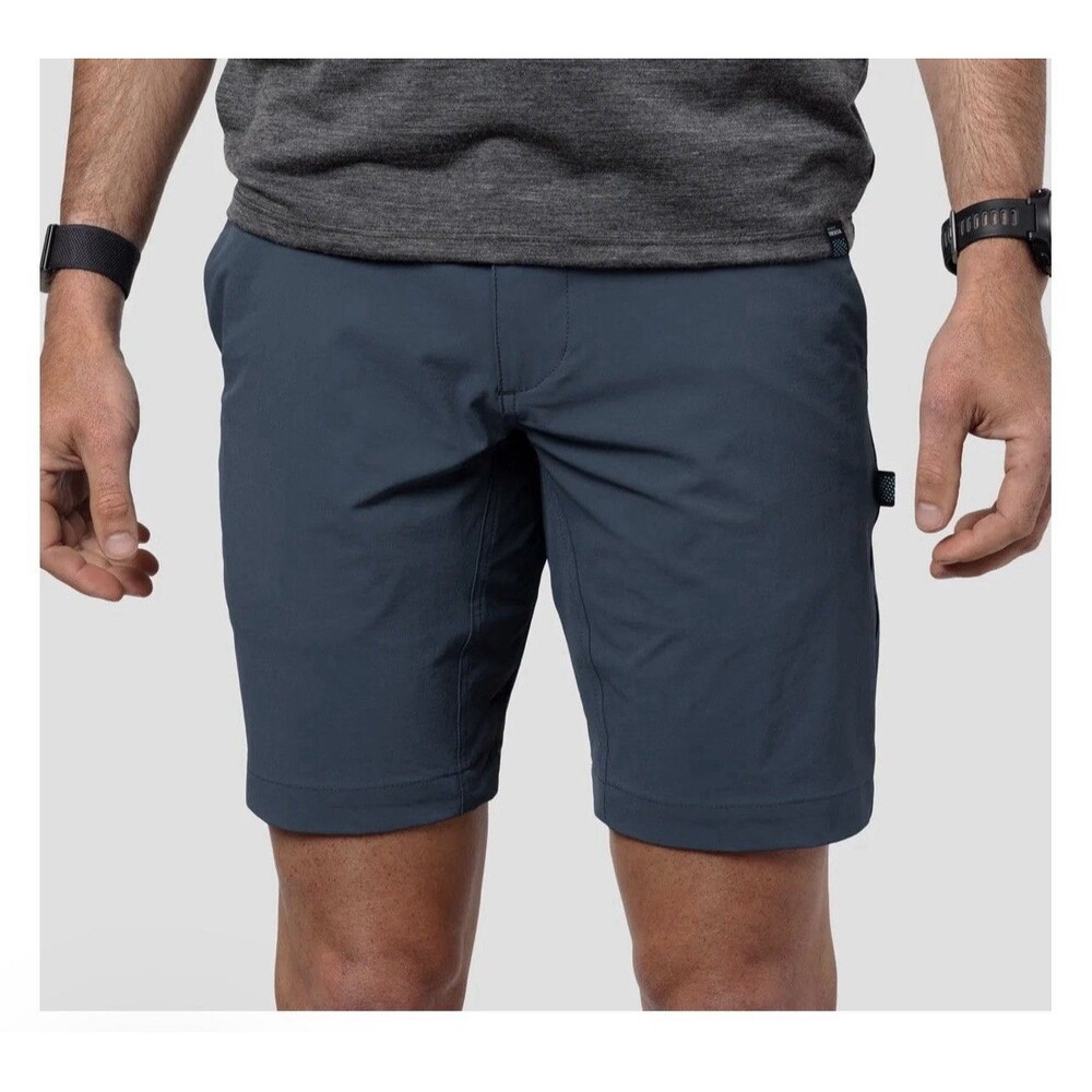 ORNOT LW Mission Shorts Men’s 38 Stone Blue Cycling Biking Commuter Gorpcore